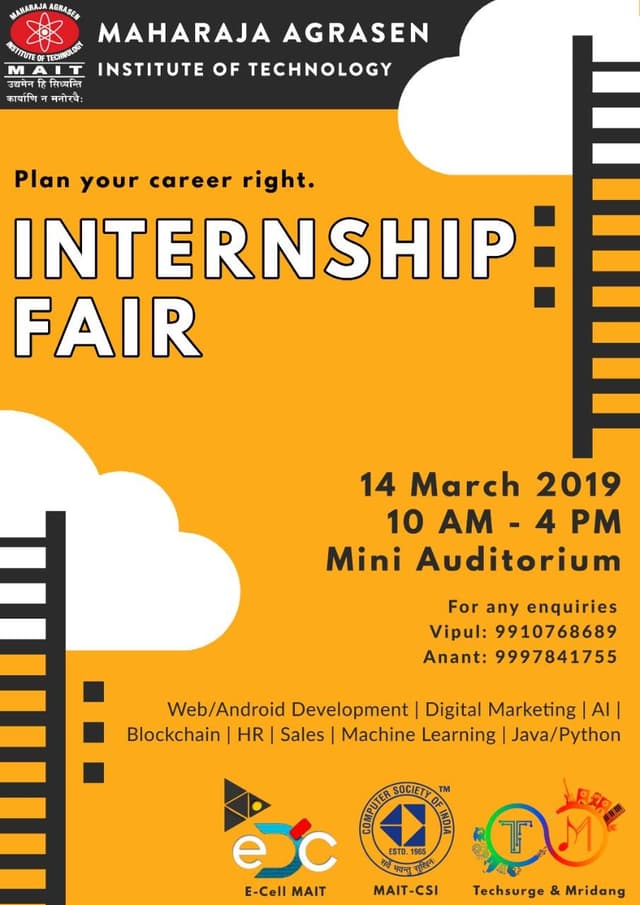 Internship Fair 2019