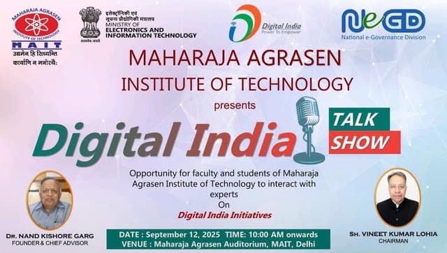 Digital India Talk Show – Managed by CSI-IW Society
